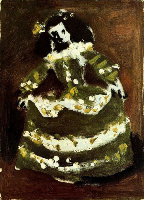 artist-picasso:  Las Meninas (Velazquez), Pablo Picasso