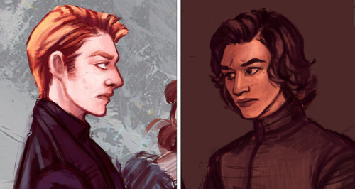 Actually they are not on the same picture&hellip;I’m drawing a Reylo and a Reylux arts. Both will be