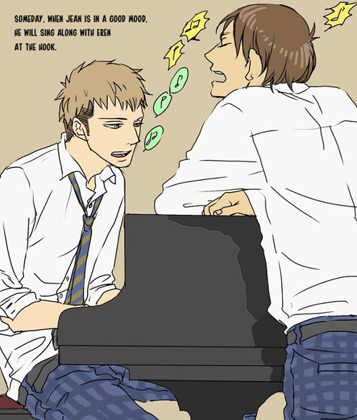 Eren & Jean School life mini comic