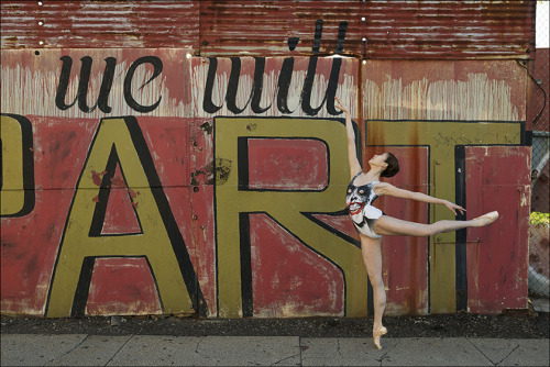 ballerinaproject: Kaho - Red Hook, Brooklyn Swimsuit by Black Milk @blackmilkclothing