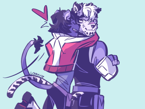 Sheith furries have been going around lately and @evinderp asked me to contribute. I love them I’ll 