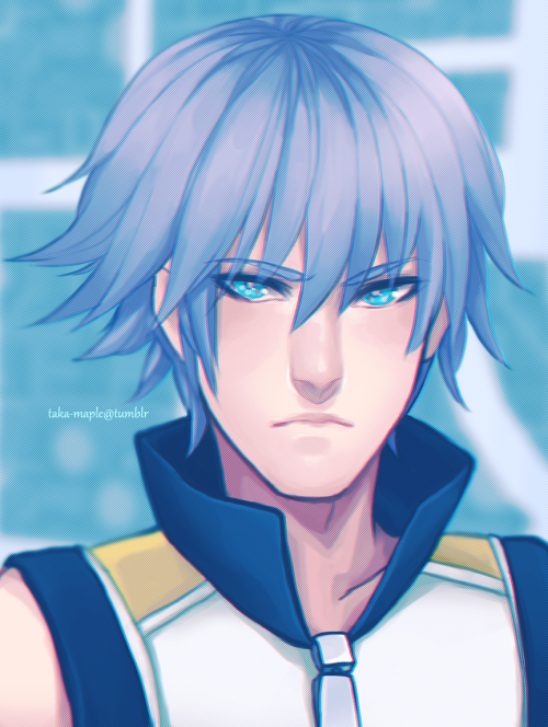 taka-maple:  i was hoping the scan lines would make it look like it was a picture taken from a game screen (*´ｪ｀*) 