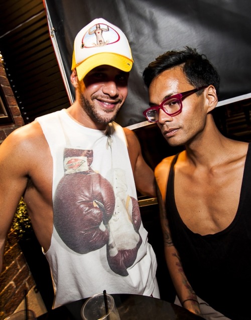 staringouttosea:Raja at Revolver Video Bar on June 13, 2012 in West Hollywood, California.