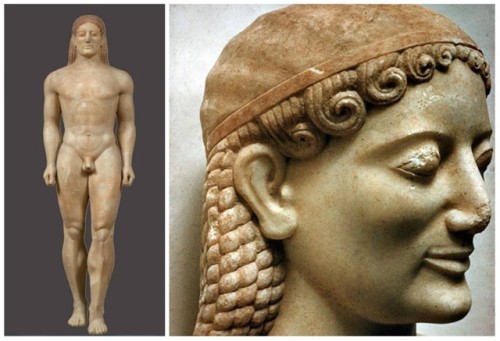 panasfaidon:Athens Museum of Kouros Statue Αθήνα Μουσείο Άγαλμα Κούρου