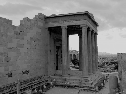 greek-museums:Archaeological site of Acropolis, Athens/ Erechtheion:The area around the Erechtheion was considered the m