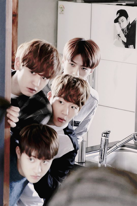 celestyeol: EXO NEXT DOOR | behind the scenes preview photos~ 