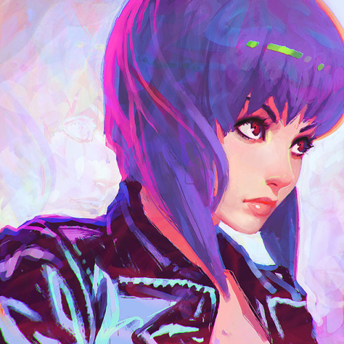 comicbookwomen: Motoko Kusanagi by Ilya Kuvshinov