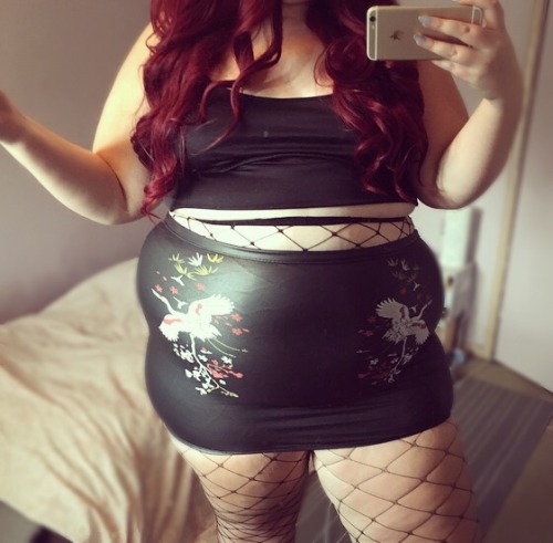 that-fatt-girl:Squashed trashy sausage