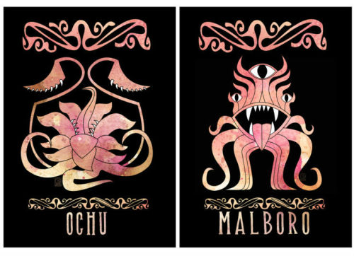 xombiedirge:  Greek to Geek - Gaming Illustrations by Jennifer Cox / Tumblr / Store 