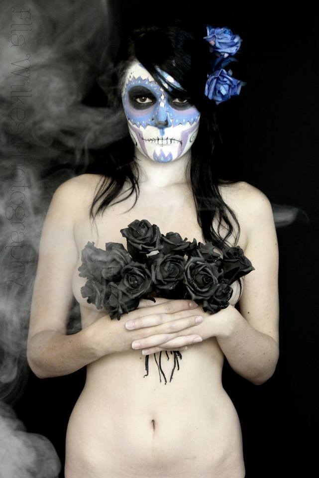 Sugar Skull seriesphotography by Ella Wilkes, rebranded as CatchFox Photography