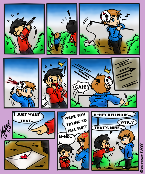 creazygirl-nsmr186:  》My comic: H2oVanoss - Love Letter《 Yea this is an old comic