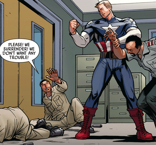 elisedelasarah:Sarah’s list of Marvel characters: 1610 Steve Rogers- “You son of a bitch…that was ch