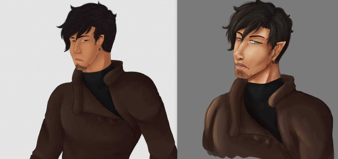 Trying to strive for improvement. Left was in 2017, right is now. I still have room to grow but I am proud of this step.