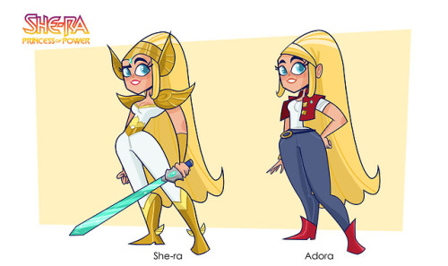 My version of She-Ra and the princess of power.#characterredesign #sheraandtheprincessofpower