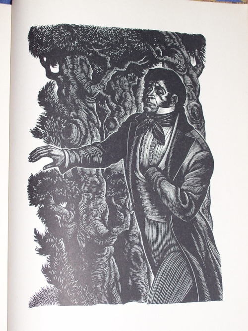 Jane Eyre woodcut illustrations by Fritz Eichenberg, part 3 the last