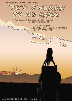 Promo By Writer/Storyboard Artist Steve Wolfhardtwo Swords And Do No Harm Premiere