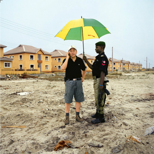 Paolo Woods: Chinafrica We have turned east, where the sun rises, and given our backs to the west, w