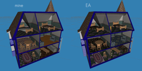 I Mentioned Last Year That I Found Lots Of Unused Dollhouse Textures In SimPE, So Ive Been Working On