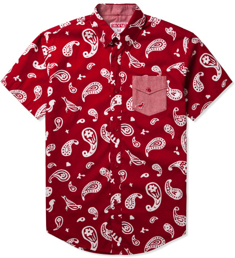 streetstylemarket:  Staple Red Terrapin Button Down Shirt | Hypebeast Store  