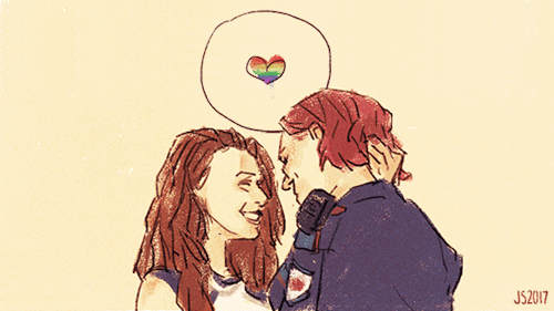 jennlso:  🌈  Happy Pride2017!! I’ve descended into Wayhaught hell goodbye~ Twitter | Instagram | FB 