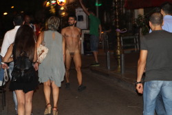 urbannudism:  naked in Athens 2.8.2014 https://vimeo.com/103418477