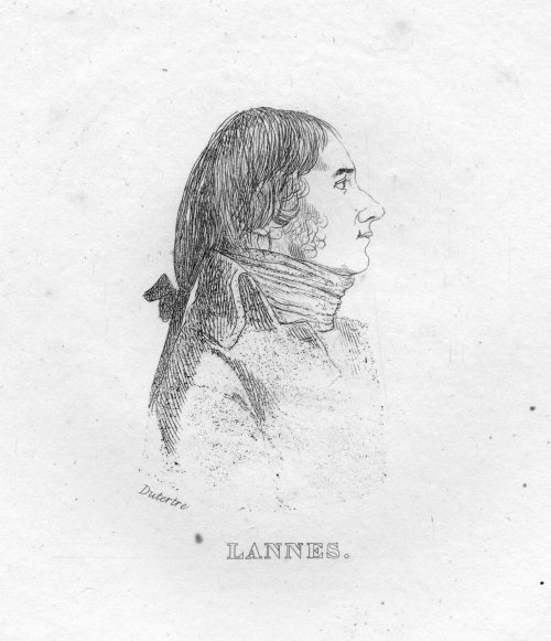 handfuloftime:André Dutertre, portrait of Jean Lannes for the Histoire scientifique et militaire de 