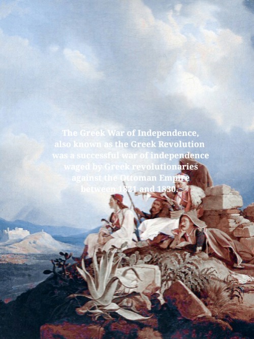 charlesgibson: ✧ The Greek War of Independence In 1814, a secret organization called the F