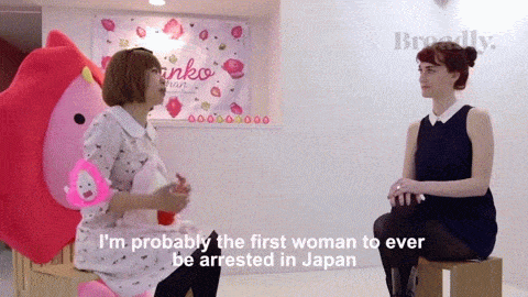 broadlytv:  We traveled to Japan to meet the artist who was arrested for making art