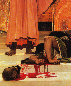 marcuscrassus:  Henri Regnault - Execution Without Judgment under the Moorish Kings of Granada 