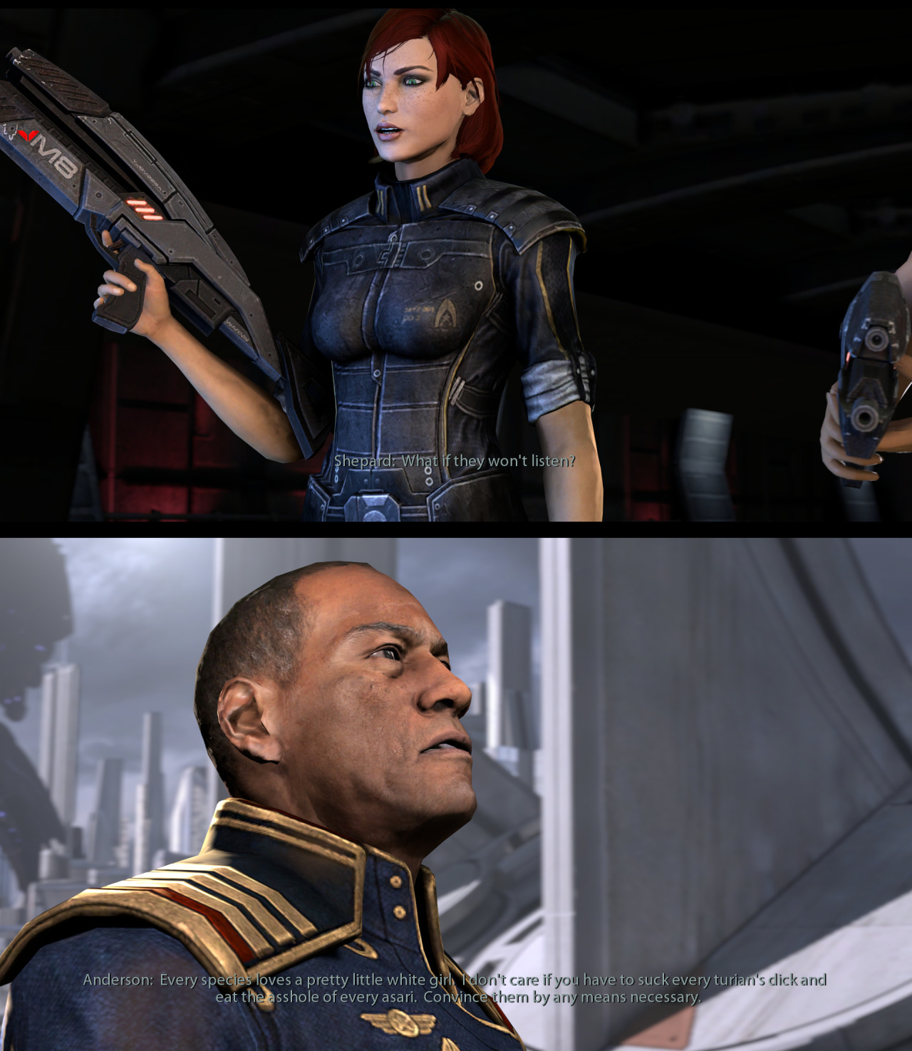 Mass Effect 3: Extortion, PrologueMy first attempt at an ongoing series.  We&rsquo;ll