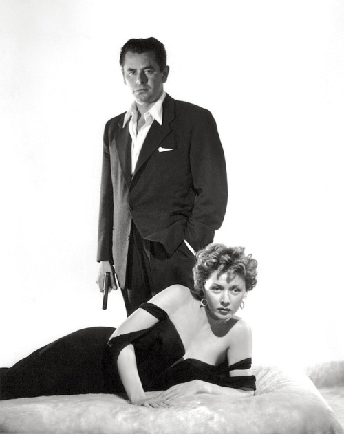 Glenn Ford, Gloria Grahame / publicity photo for Fritz Lang’s The Big Heat (1953)