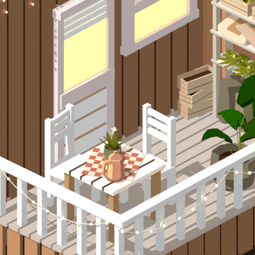 Cabin series - balcony