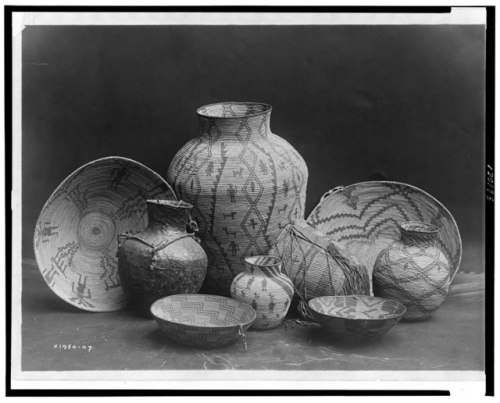 Apache still life. c.1907 by Edward S. Curtis