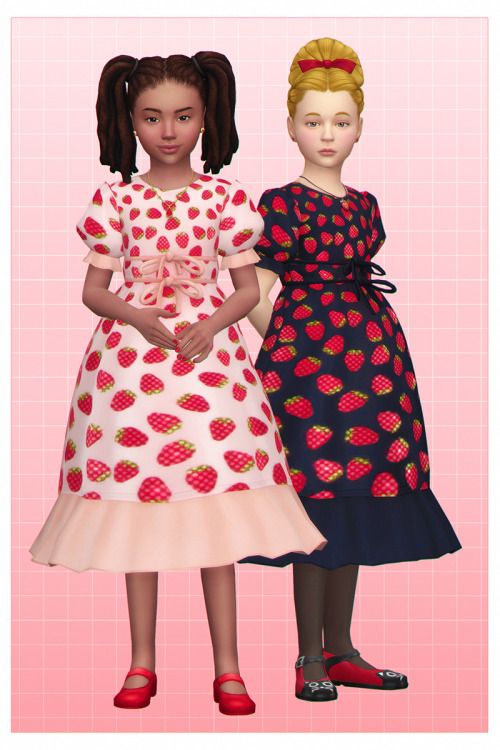 Strawberry Set by JoliebeanThe infamous Strawberry dress by Lirika Matoshi is kinda old news already