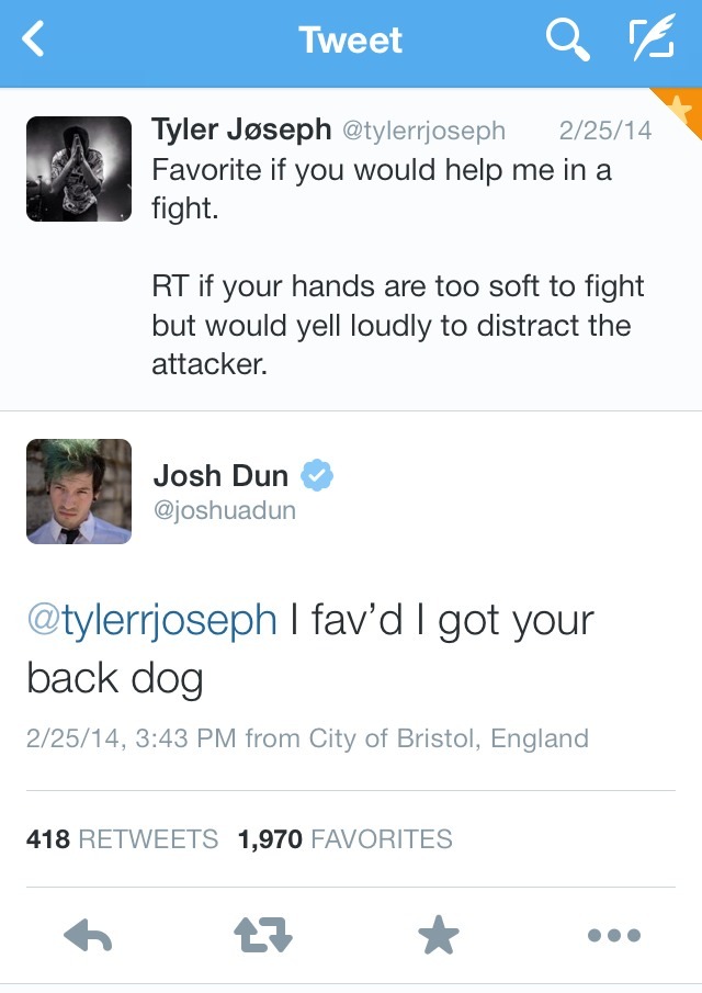 sandwiches-are-cool:  Their music isn’t the only reason why Twenty One Pilots is
