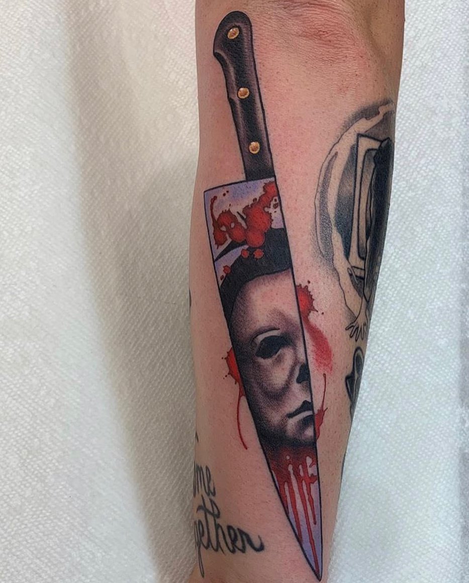 Michael Myers tattoo by Ruben Barahona  Post 31679