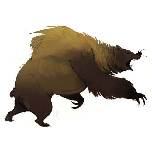 coconutmilkyway:  i drew a lot of BEARS 