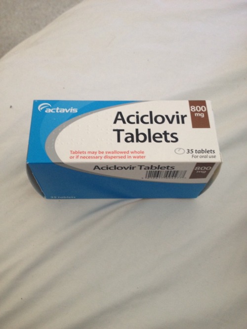 Shingles Part 2 So I’m back on the aciclovir again as my shingles rash has come back again. No