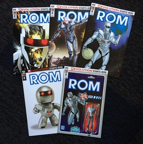 So just yesterday, we got advances of Rom #2 and it’s really sinking in for me too that Rom is actually full back and has a monthly series again. How fun.