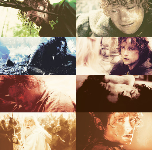 bishams:Screencap meme || Lord of the rings ; Bruised & Battered