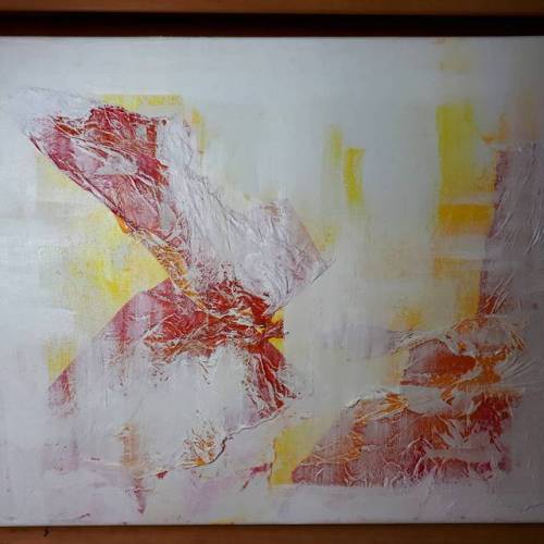 #art #artist #artwork #abstract #abstractart #mixedmedia #workinprogress #canvas #tissuepaper #acryl