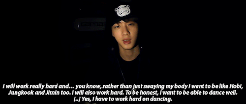 Thank You For All Your Hard Work Jin, Youre An Amazing Dancer.