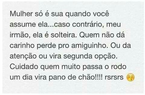 Eu pego mesmo