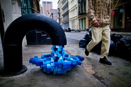 crossconnectmag:  Pixel Pour 