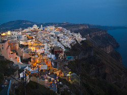 breathtakingdestinations:   	Fira - Santorini - Greece (by Kevin Poh)