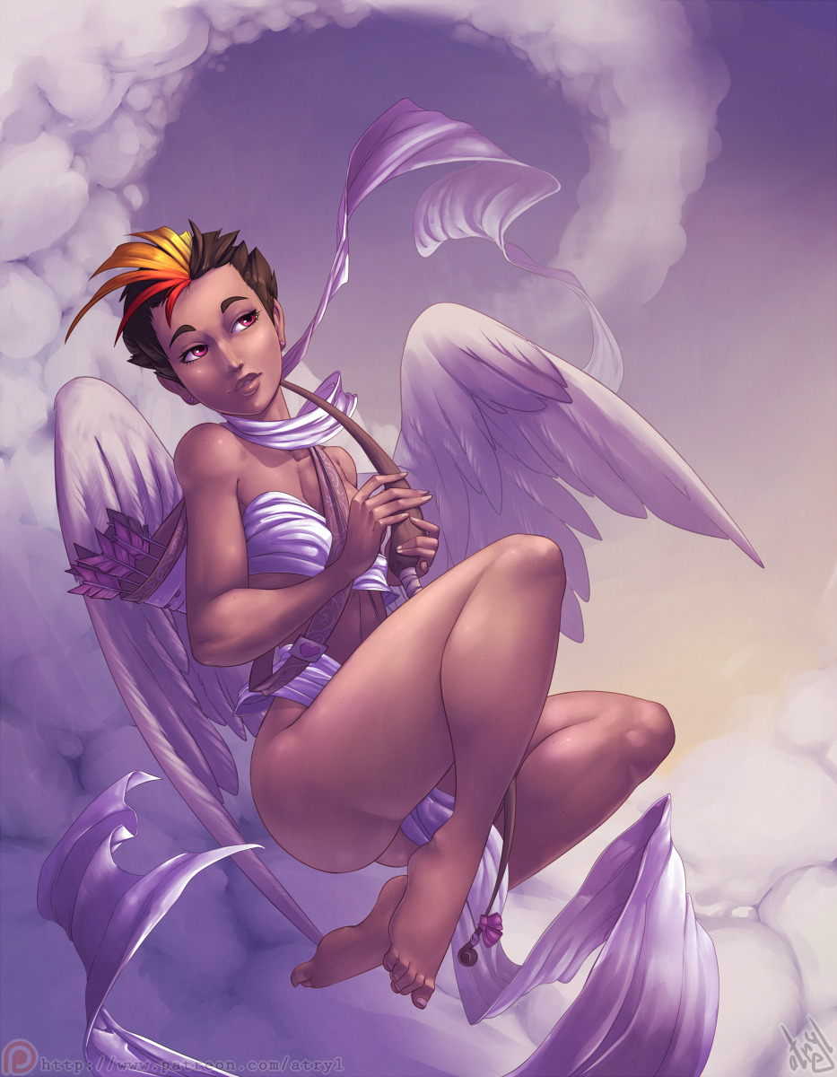 Cupid DashA picture I did for the My Little Sweetheart Valentine’s edition. Everything