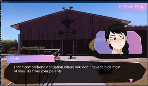 Butterfly Soup is “A visual novel about gay asian girls playing baseball and falling in love.&