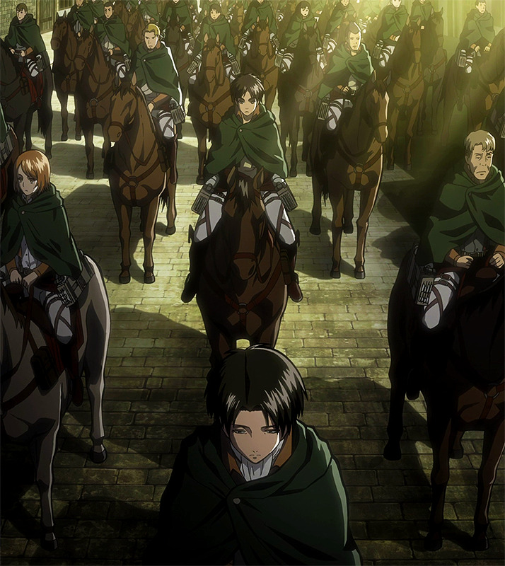 Sport Among the She-Noodles — Significance of Horse Color in Attack on  Titan...