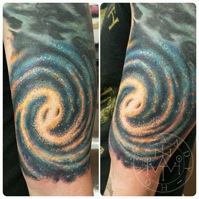 Galaxy Tattoos That Are out of This World 