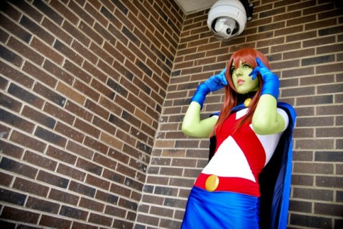 XXX ladies-of-cosplay:Miss Martian, cosplayed photo